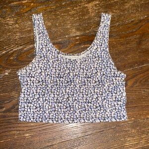 Flower crop top